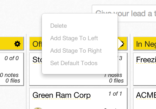 ClinchPad - Default Todo Lists